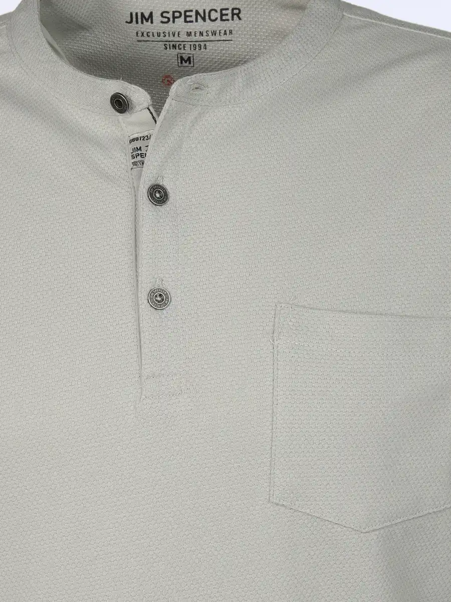 Bild 3 von Herren Shirt mit Brusttasche Grau