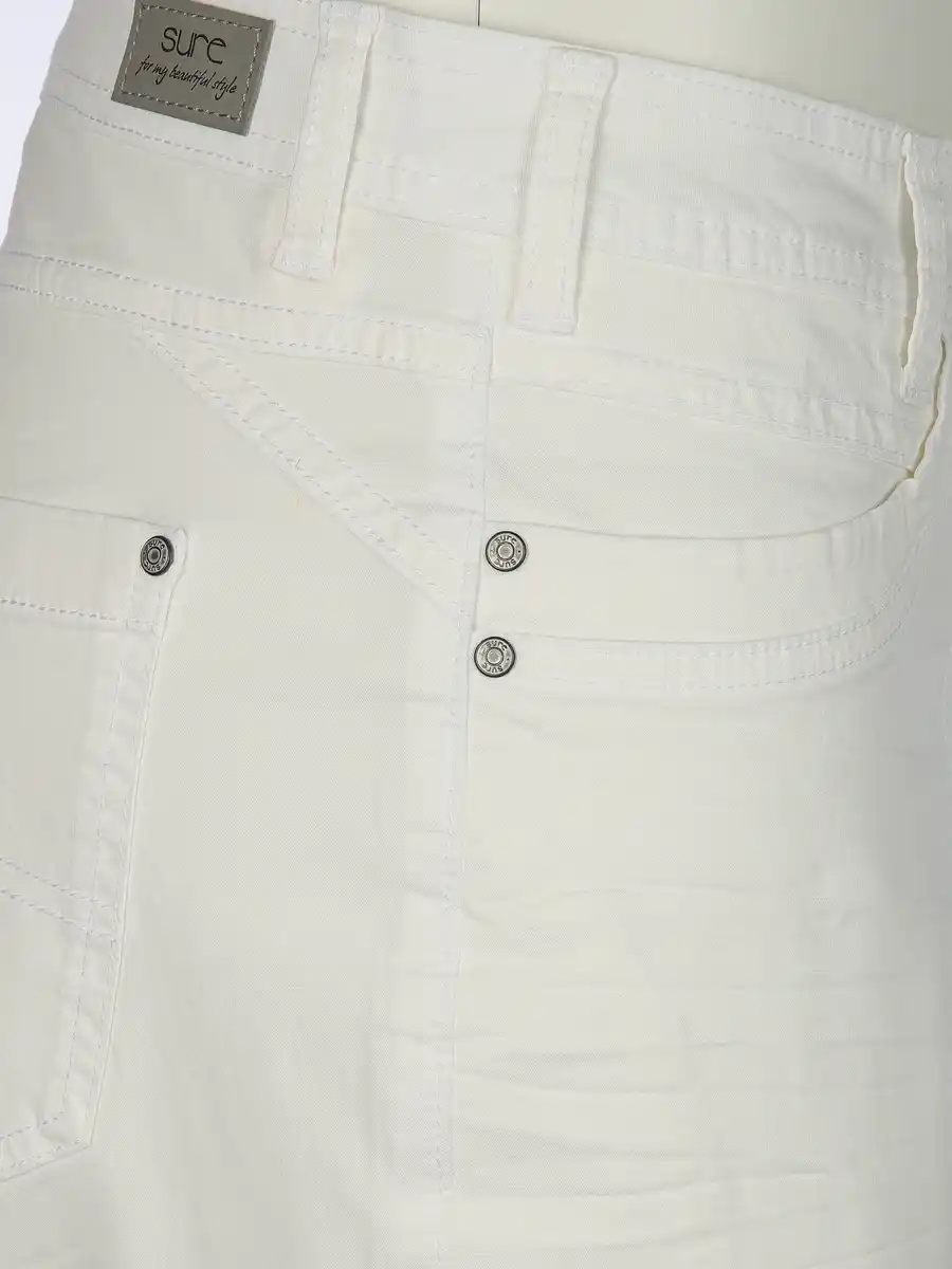 Bild 4 von Damen Freizeithose Weiß