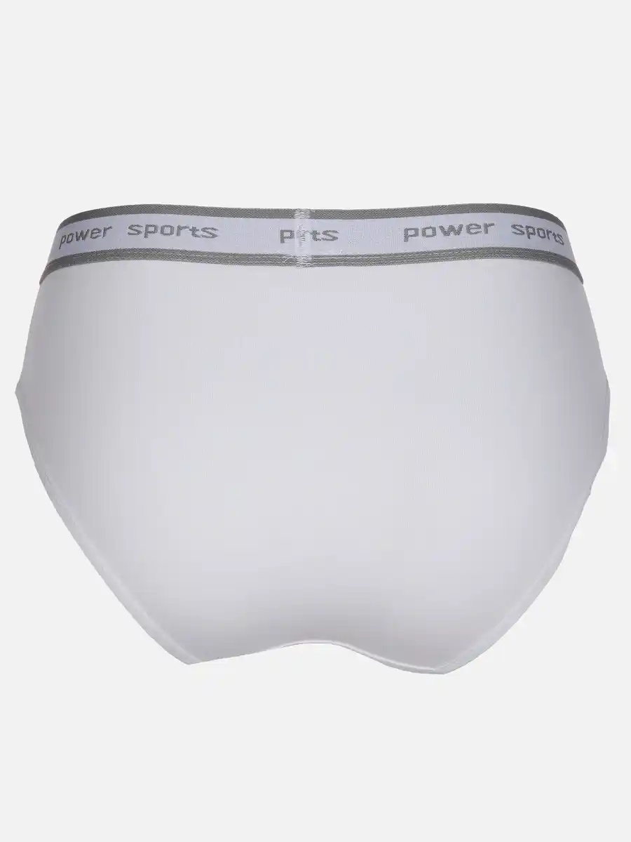 Bild 2 von Damen Slip 2er Pack Powersport Weiß