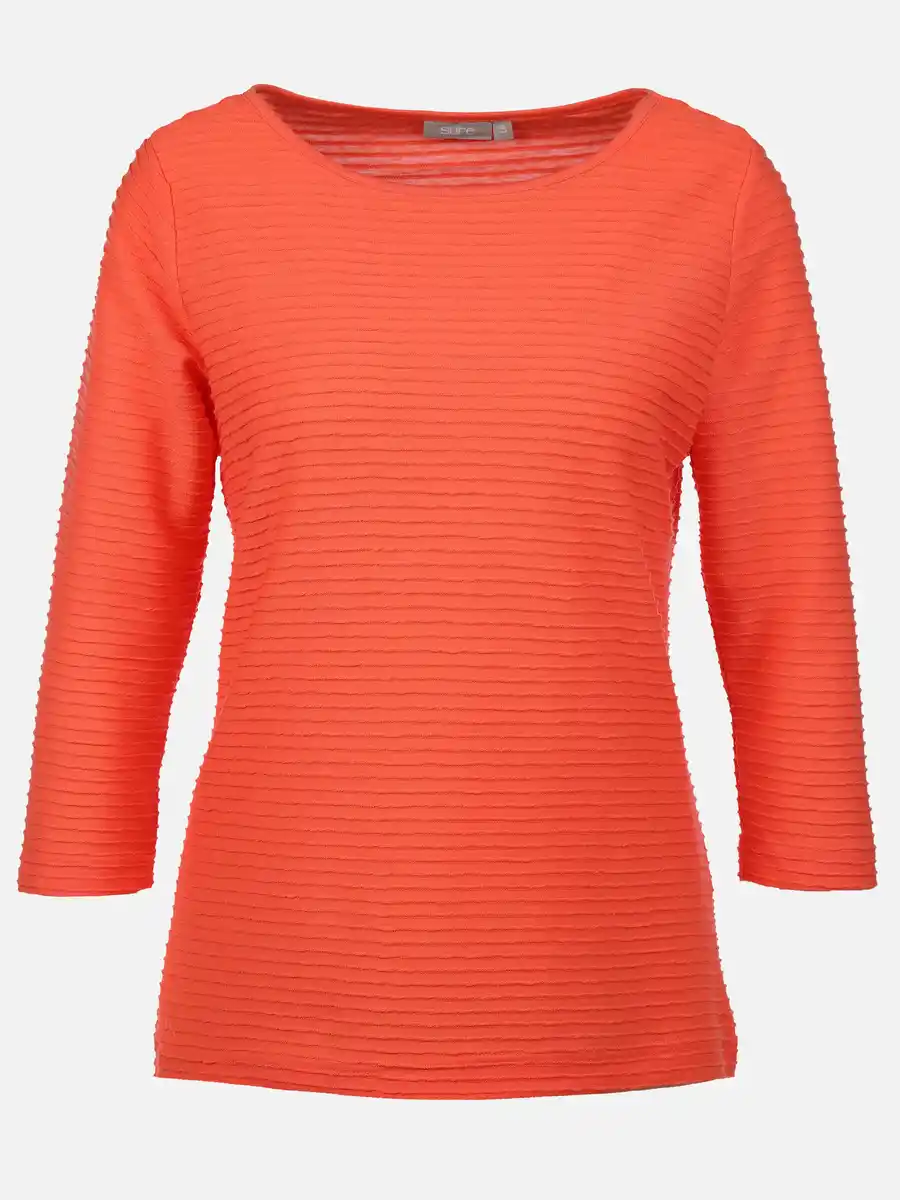 Bild 1 von Damen Strukturshirt mit 3/4 Arm Orange