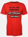 Bild 1 von Herren T-Shirt mit lustigen Sprüchen Orange