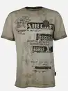 Bild 1 von Herren T-Shirt mit großem Frontprint Beige