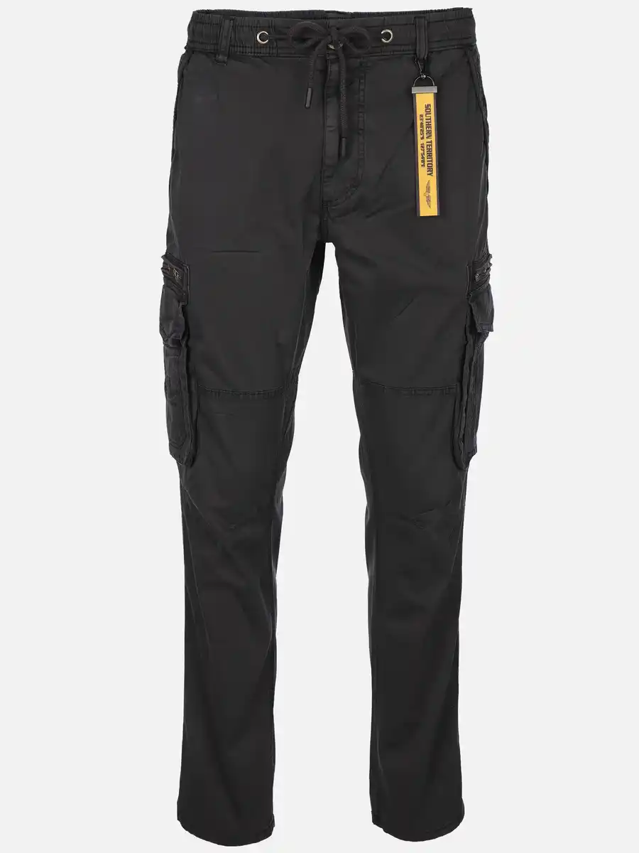 Bild 1 von Herren Cargohose mit Komfortbund Grau