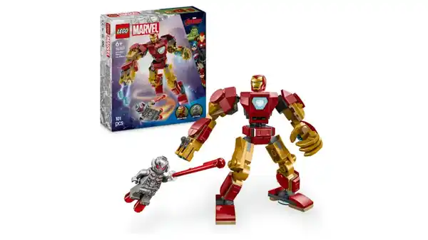 Bild 1 von LEGO Marvel Iron Man Mech vs. Ultron - Superhelden Spielzeug 76307