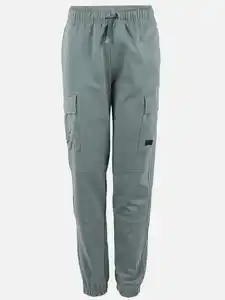 Jungen Cargohose mit Gummizugbund Grau