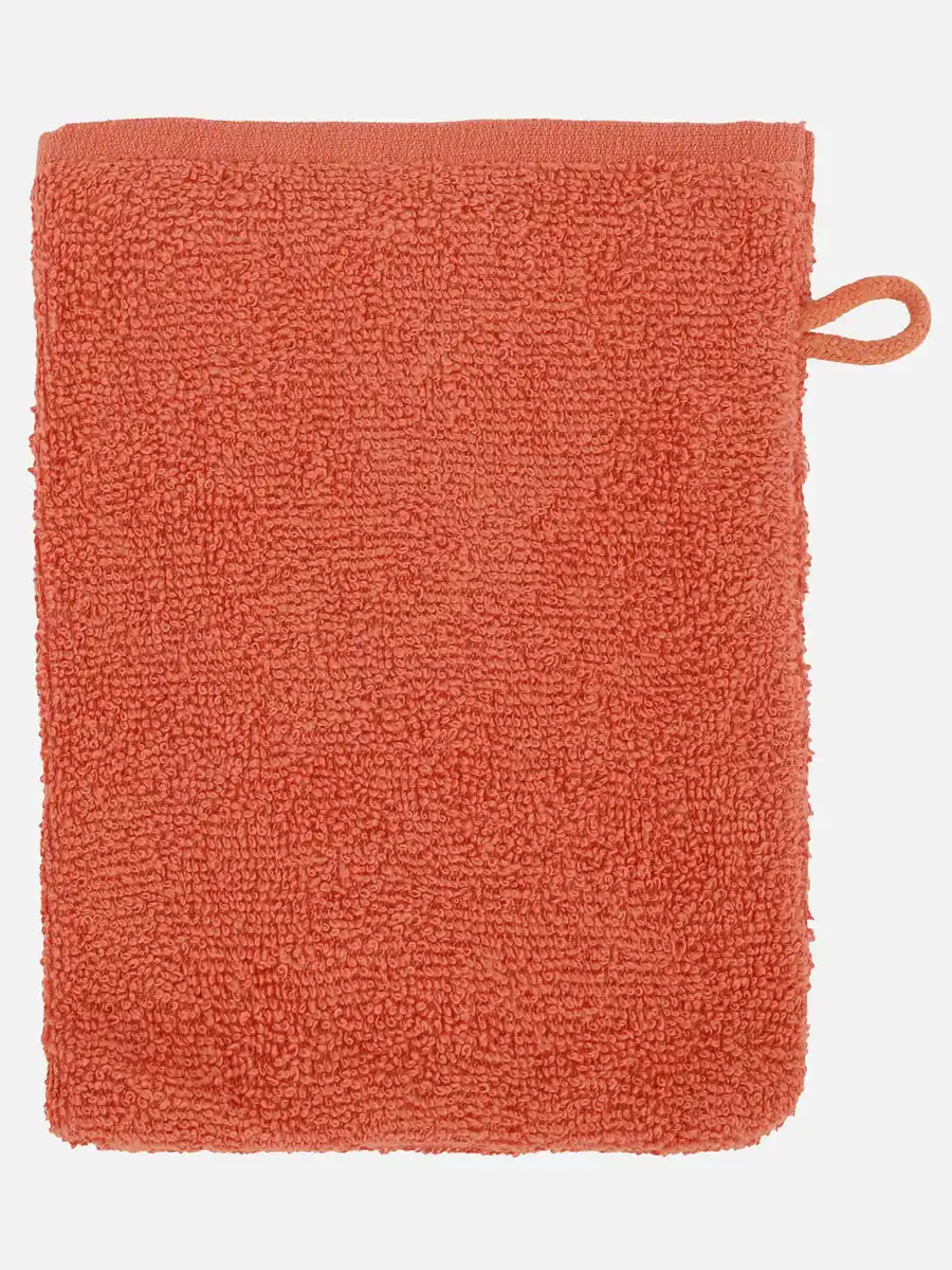 Bild 2 von Waschhandschuh unifarben 16x21cm Orange