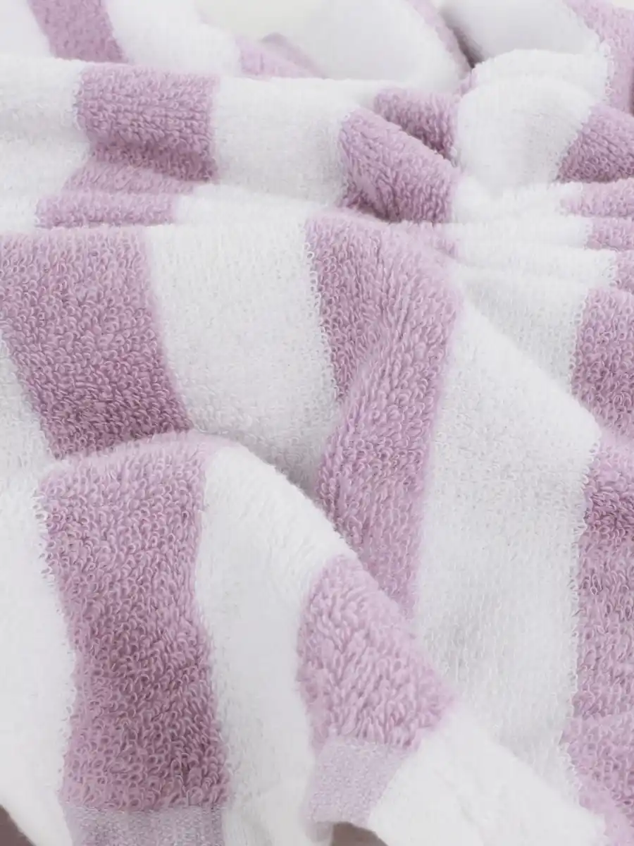 Bild 2 von Waschtuch gestreift 30x30cm Lila