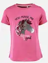 Bild 1 von Mädchen Langarmsshirt mit Paillettenmotiv Einhorn Pink