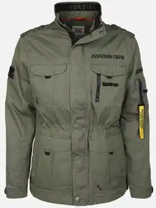 Herren Fieldjacket mit vielen Taschen Oliv