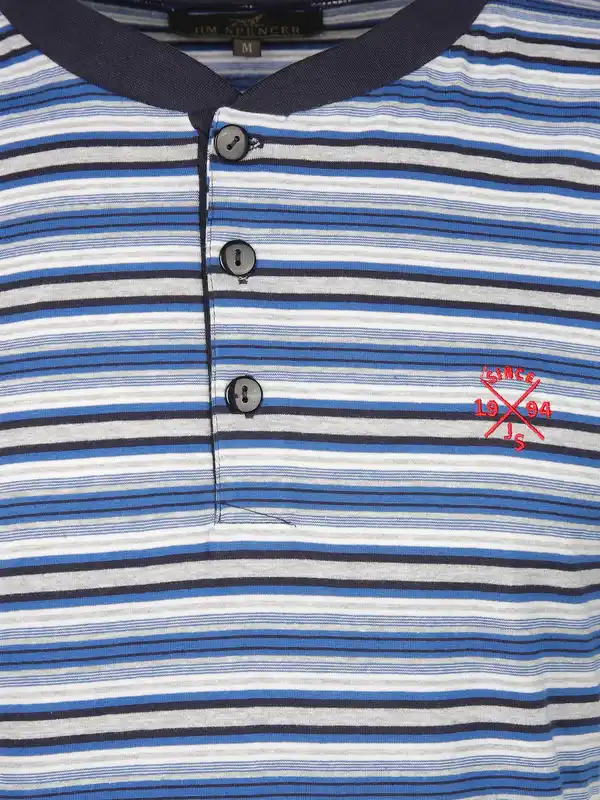 Bild 3 von Herren Pyjama kurz Blau