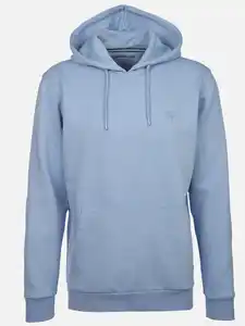 Herren Hoodie in melierter Optik Blau