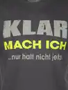 Bild 3 von Herren T-Shirt mit lustigen Sprüchen Grau