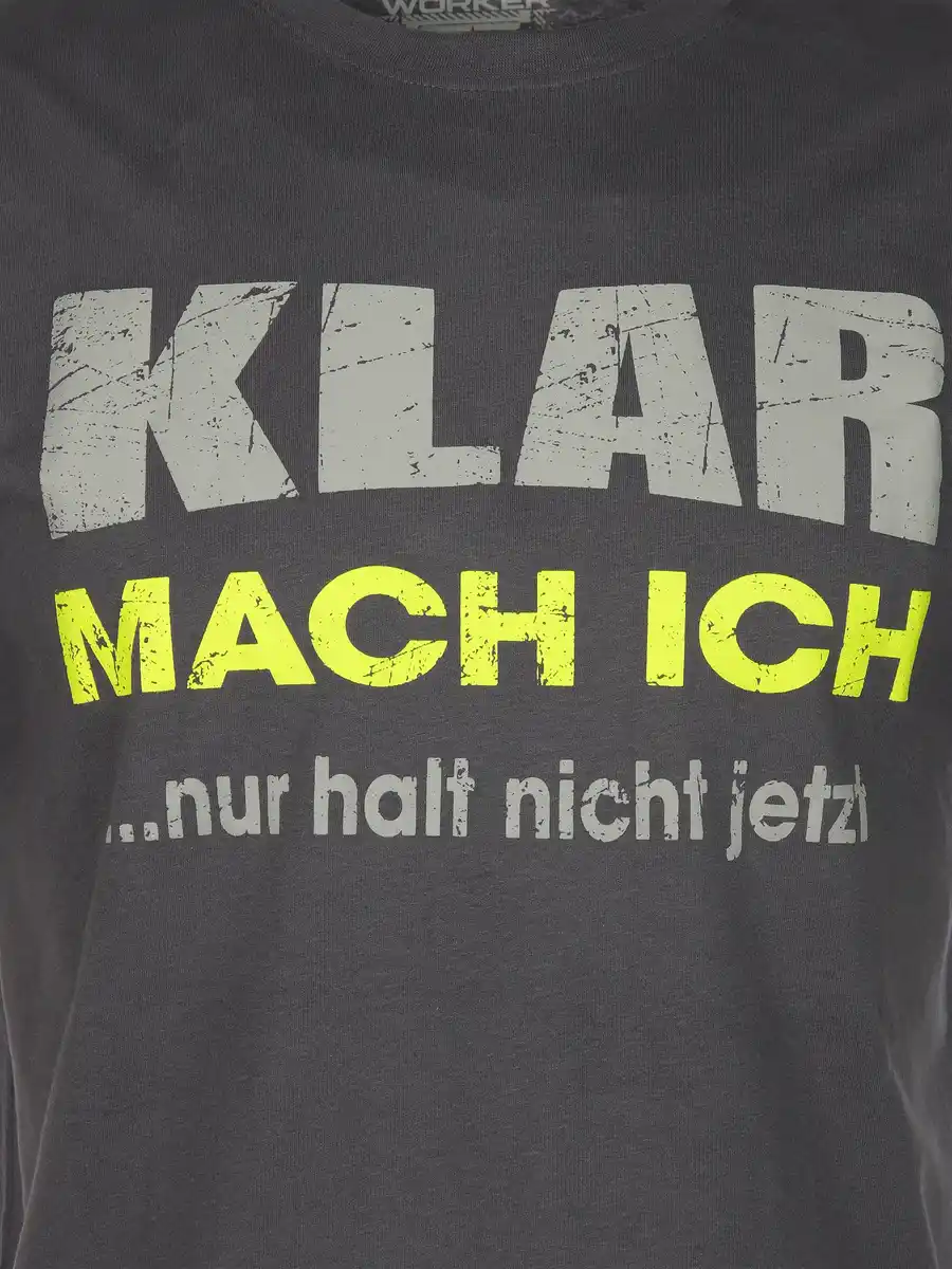 Bild 3 von Herren T-Shirt mit lustigen Sprüchen Grau