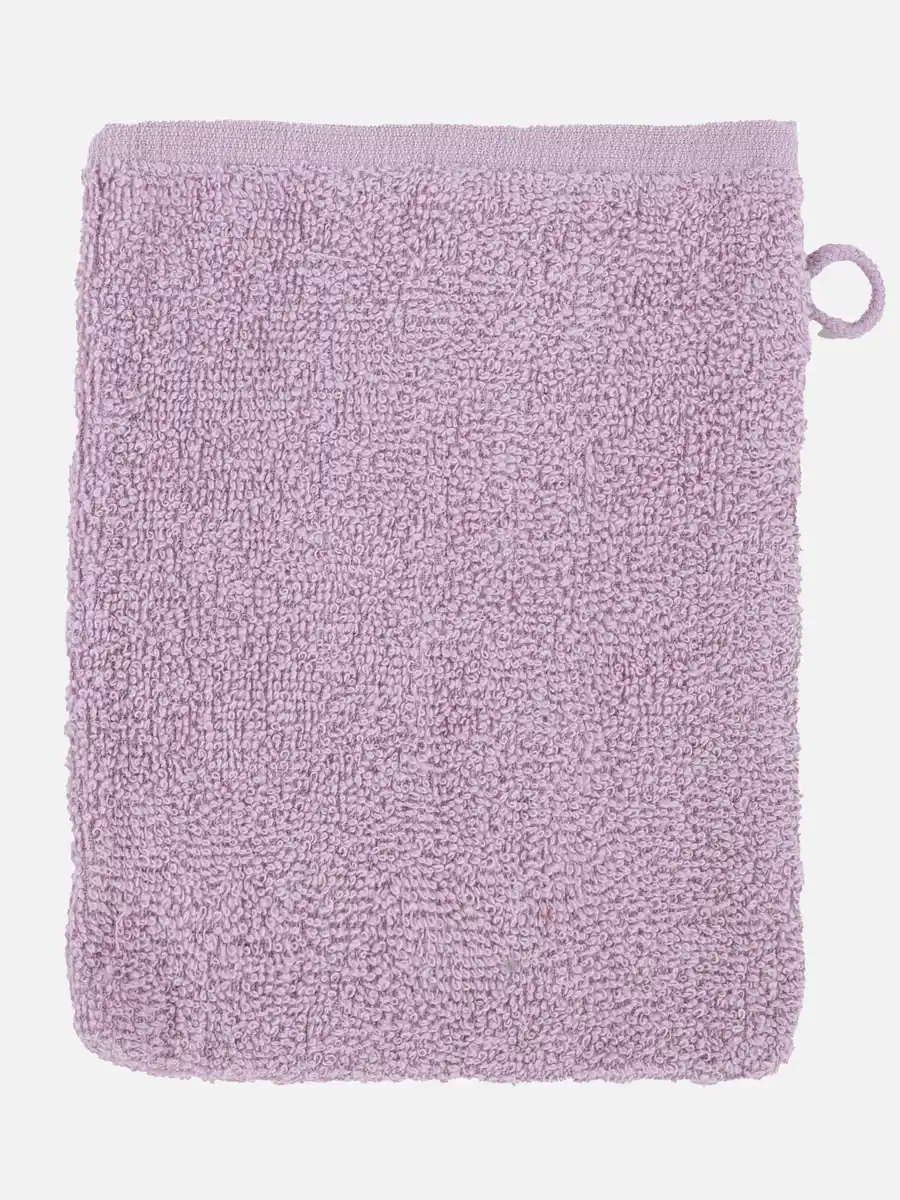 Bild 2 von Waschhandschuh unifarben 16x21cm Lila