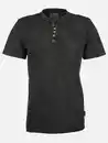 Bild 1 von Herren Henleyshirt im Used Look Schwarz