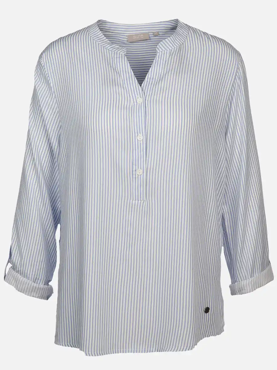 Bild 1 von Damen Streifenbluse Blau