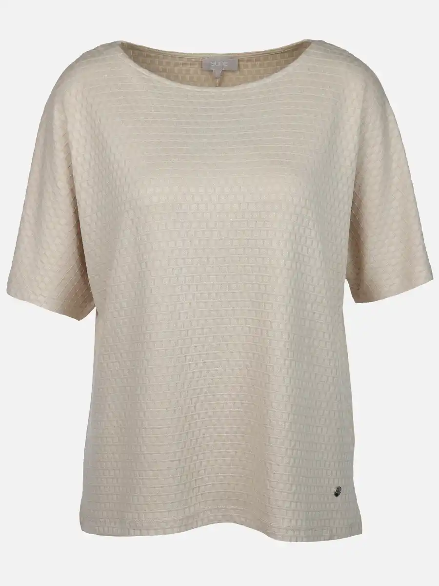Bild 1 von Damen Struktur Shirt Beige