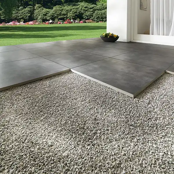 Bild 4 von Terrassenplatte Feinsteinzeug Streetline Graphit 60 x 60 x 2 cm - 2 Stück