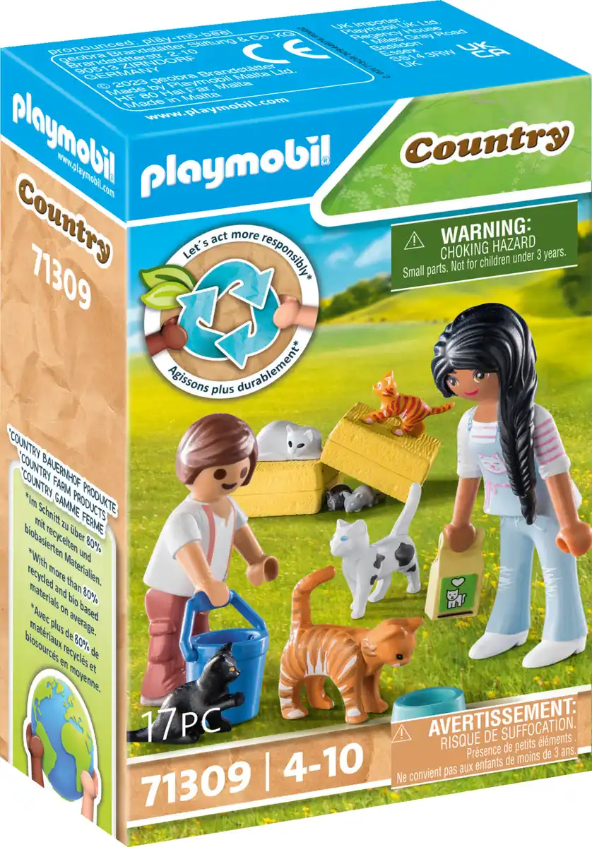Bild 1 von Playmobil 71309 Katzenfamilie