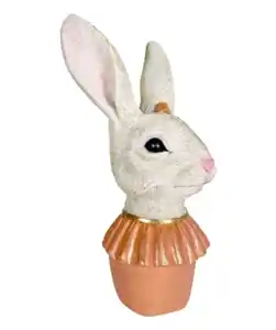 Deko-Hase Ostern, rosa