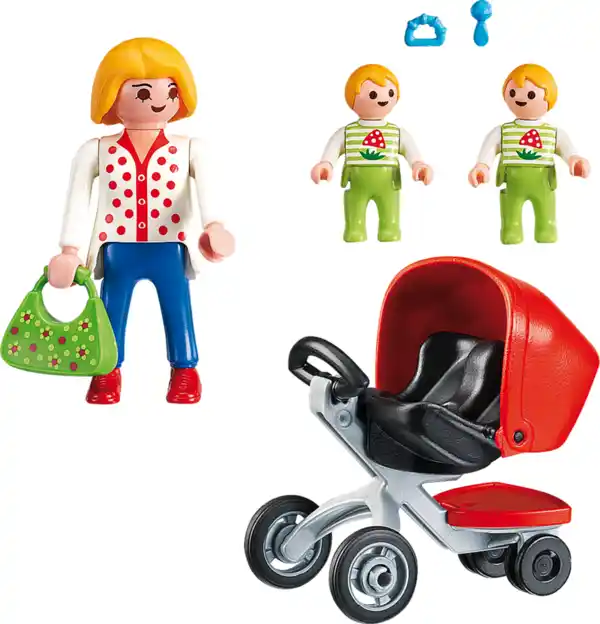 Bild 2 von Playmobil 5573 Zwillingskinderwagen