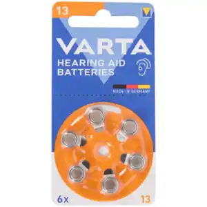 Varta Hörgerätebatterien Typ 13