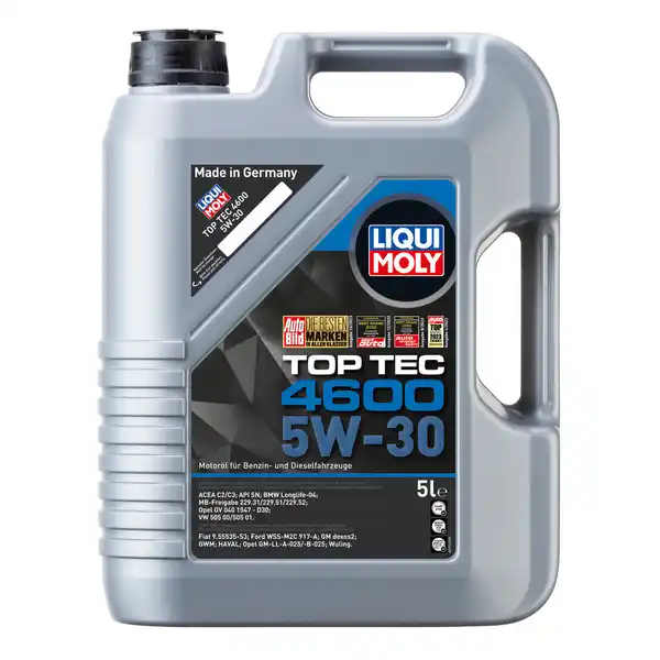 Bild 1 von Liqui Moly Leichtlauf-Motoröl 'Top Tec 4600' 5W-30' 5 l