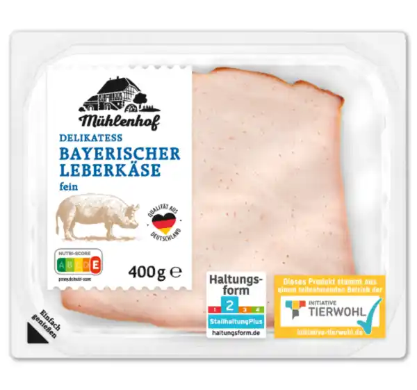 Bild 1 von MÜHLENHOF Delikatess bayerischer Leberkäse