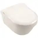 Bild 1 von Villeroy & Boch Wand-WC-Set 'Targa Design Plus' spülrandlos weiß 37 x 34,5 x 53 cm