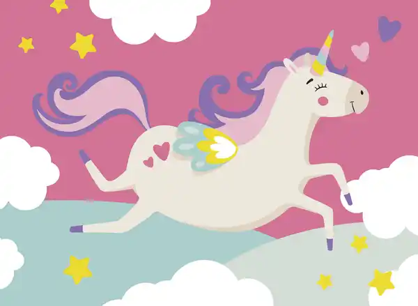 Bild 3 von IDEENWELT Malen nach Zahlen Einhorn