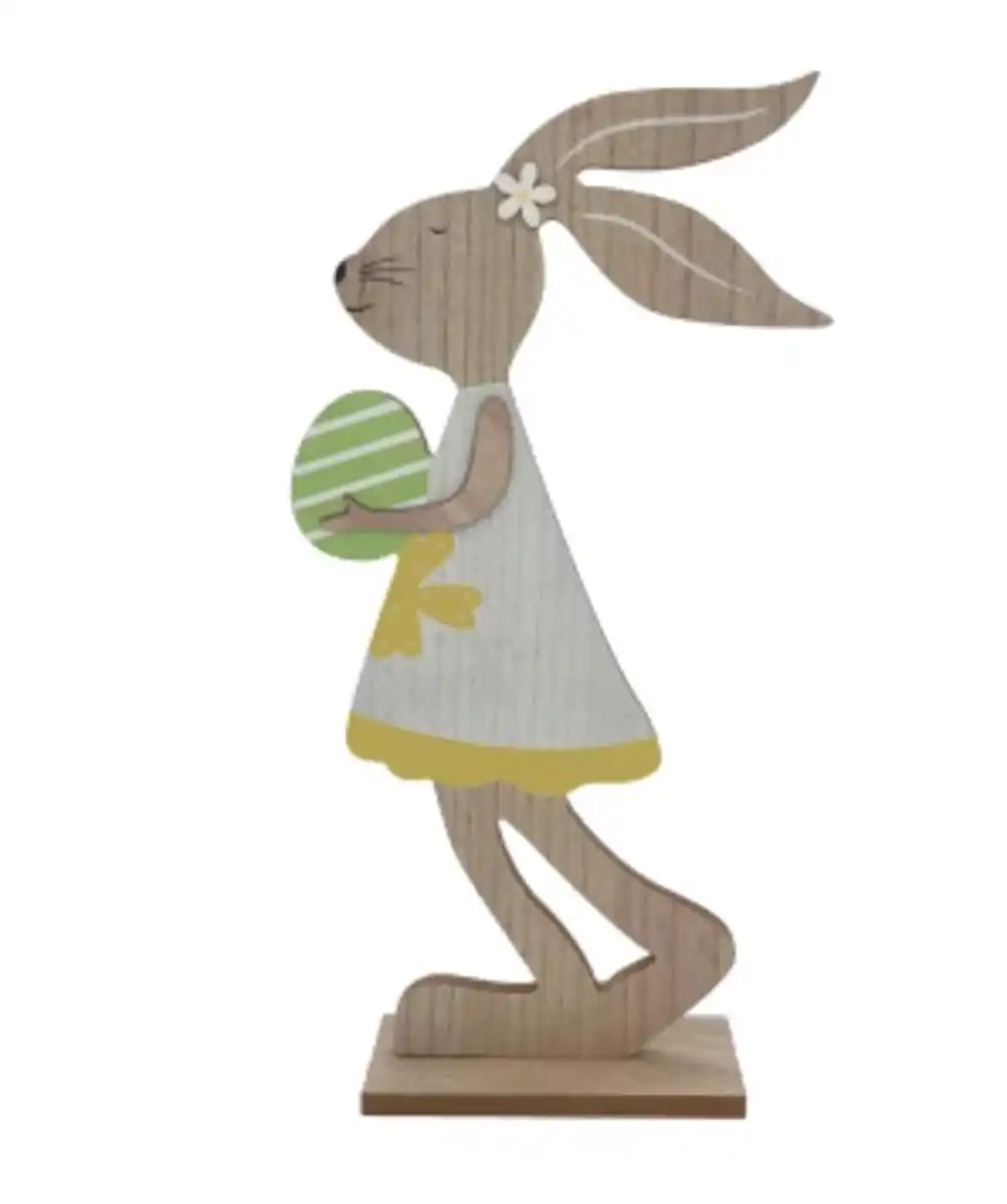 Bild 1 von Deko-Hase Ostern, gelb