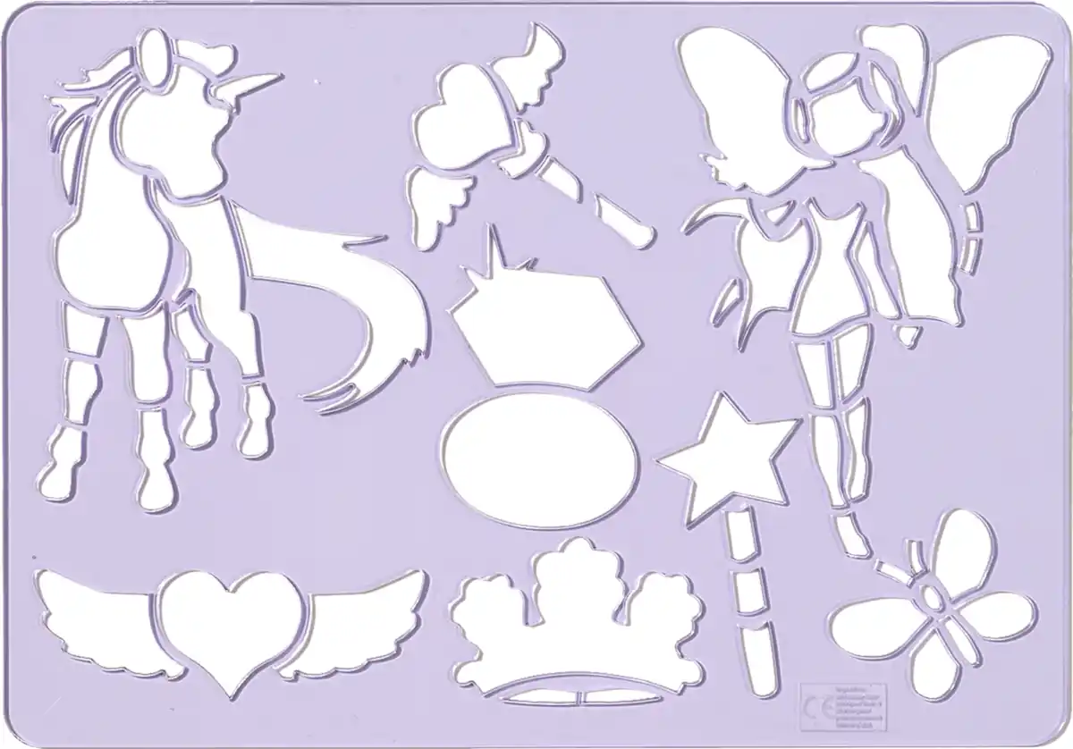 Bild 3 von IDEENWELT Schablonen-Set Märchen