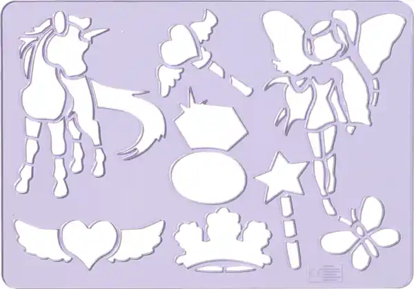 Bild 3 von IDEENWELT Schablonen-Set Märchen