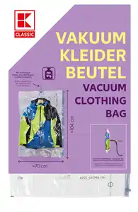 K-CLASSIC Vakuum-Kleiderbeutel