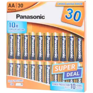 Panasonic Alkaline-Batterien AA