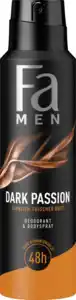 Fa Men Deodorant & Bodyspray Dark Passion, 150 ml