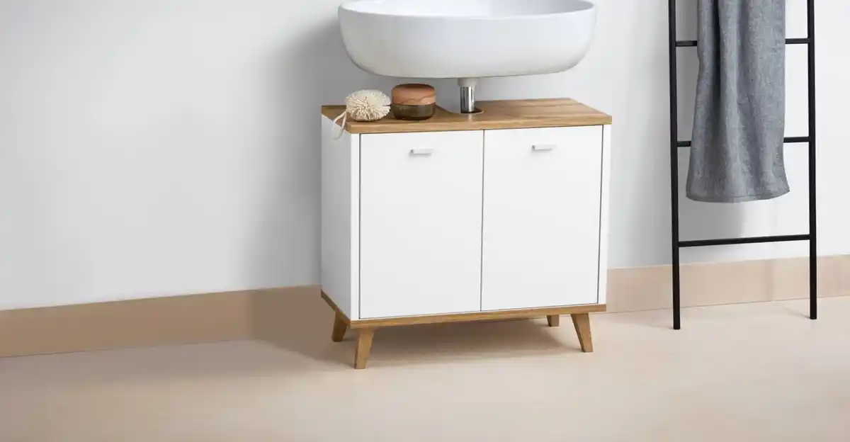 Bild 4 von LIV&BO® Waschbecken-Unterschrank »Corfu«