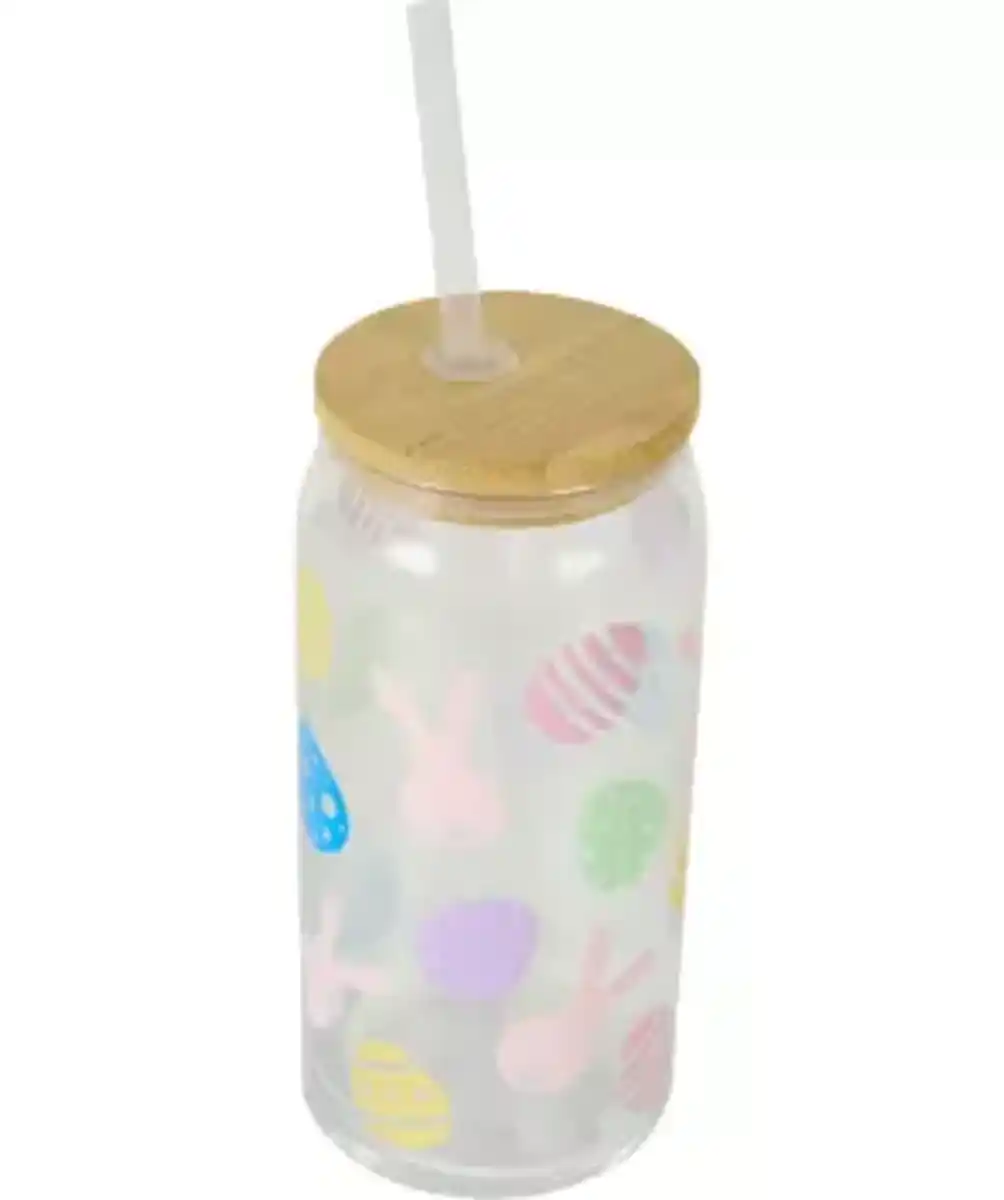 Bild 1 von Trinkglas Ostern, transparent