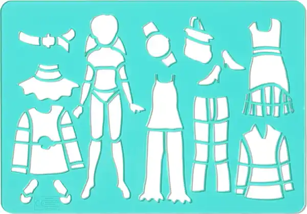 Bild 4 von IDEENWELT Schablonen-Set Märchen