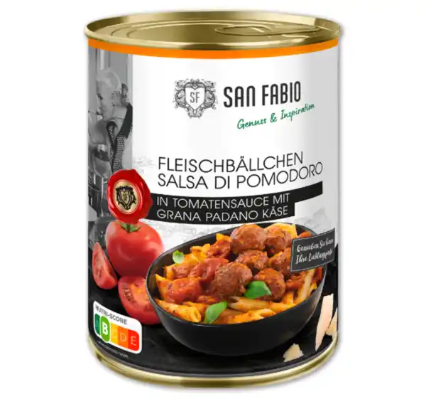 Bild 1 von SAN FABIO Fleischbällchen in Sauce*