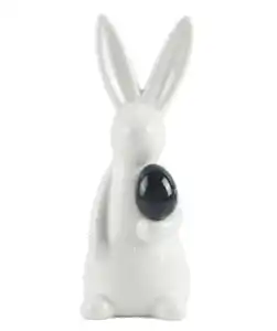 Deko-Hase Ostern, schwarz