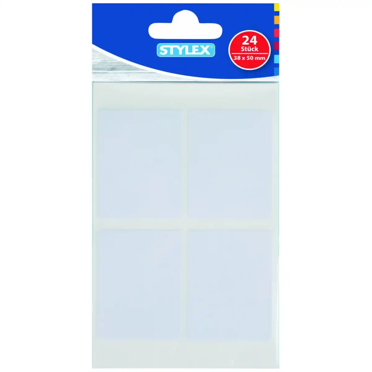 Bild 1 von Etiketten blanko 24 Stück selbstklebend