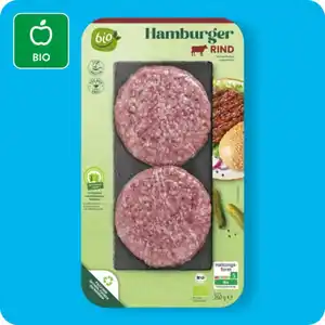 BIO Bio-Hamburger, Vom Rind