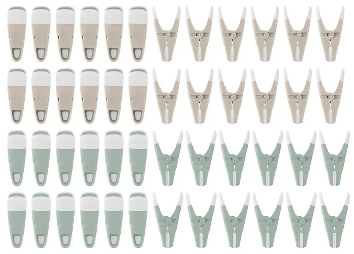 Bild 1 von K-CLASSIC® Softgrip-Wäscheklammern, 24-St.-Packg.