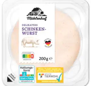 MÜHLENHOF Delikatess Schinkenwurst