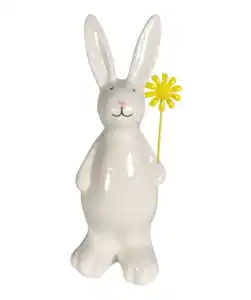 Deko-Hase Ostern, gelb