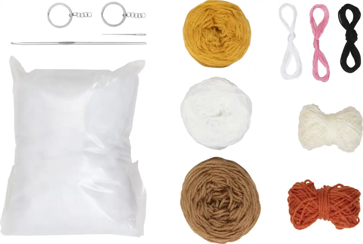 Bild 2 von IDEENWELT Amigurumi-Häkelset Haustiere