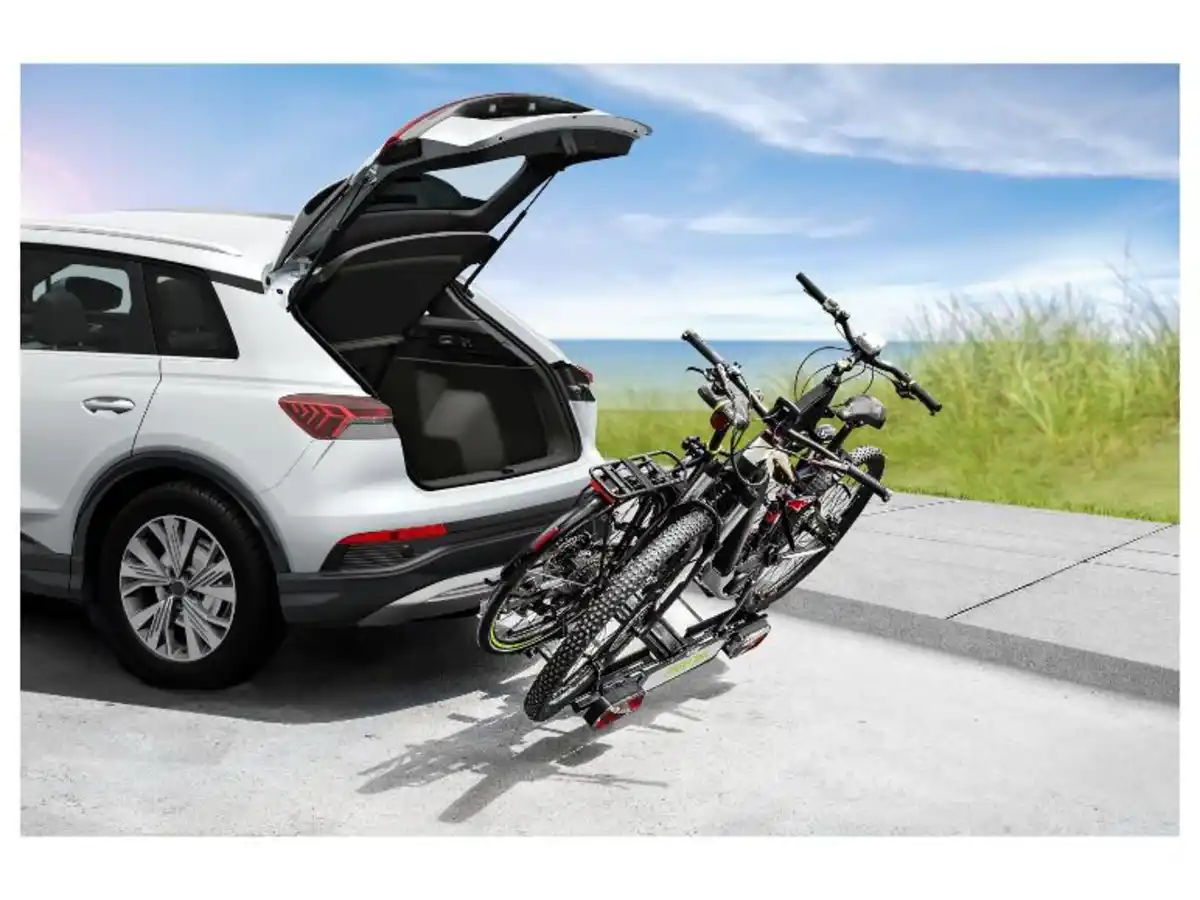 Bild 4 von EUFAB Fahrradträger für die Anhängerkupplung »POKER-F«, mit Schnellverschluss-System