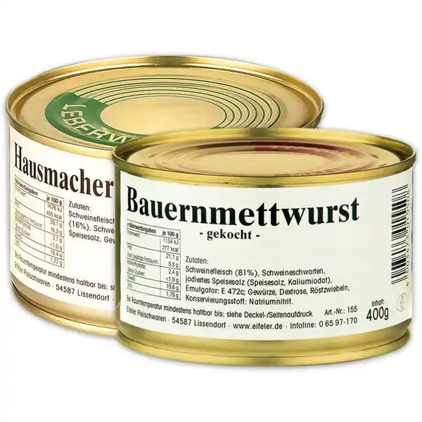 Bild 1 von Gutes aus der Eifel Hausmacher Wurst-Spezialität