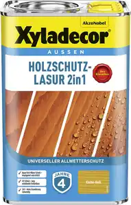 Xyladecor Holzschutz-Lasur 4 L eiche-hell 2in1